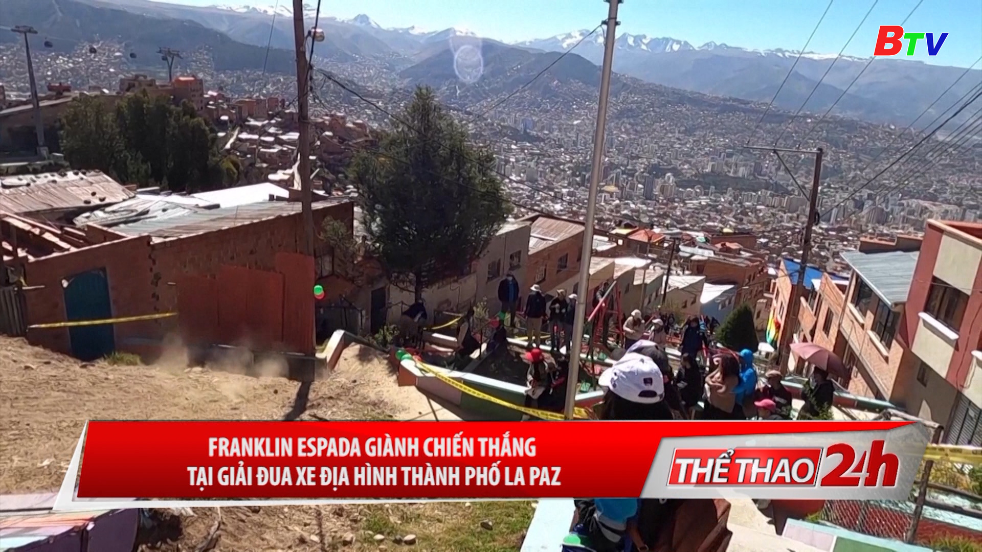 Franklin Espada giành chiến thắng tại Giải đua xe địa hình thành phố La Paz